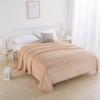 Manta de Franela de Color Sólido, Manta Decorativa de Coral Fleece para Sofá de Comercio Exterior, Sábana, Venta al por Mayor para Centros Comerciales y Supermercados, Manta para Siesta en la Oficina