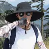 Sombrero de Ala Ancha Grande de 15 cm, Sombrero para el Sol, Sombrero de Ala Ancha para el Sol, Sombrero de Pesca, Sombrero de Pescador, Sombrero de Protección Solar, Sombrero para Senderismo
