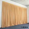 Tecido de Fundo Dourado de Veludo Personalizado para Casamento Cortina para Local de Cerimônia de Noivado e Casamento Cortina de Fundo para Palco de Natal