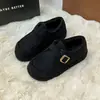 Zapatos de Estilo Retro Británico para Mujer, Nuevos Mocasines Slip-On para Primavera y Otoño con Suelas Suaves
