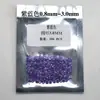 Piedras Preciosas Redondas Pequeñas de 0.8 mm a 3.00 mm Azul-Morado, Diamantes Redondos Azul-Morado con Parte Posterior Puntiaguda, Diamantes Microincrustados, Diamantes Sueltos
