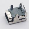 Conector mini USB de carga de 5 pines en línea, conector mini USB de 90 grados y 4 pines, fabricante de interfaz