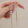 Pendientes Largos Elegantes con Borla y Mariposa Electrochapados en Oro Real para Mujer, Lujo Ligero, Nicho, Moda de Gama Alta, Versátiles, Pendientes de Circonita