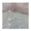 Producto del Fabricante en Stock: Tela de Malla con Bordado de Lentejuelas de Flor de Ciruelo, Vestido de Novia Estilo Francés, Tela para Ropa DIY, Disponible en Múltiples Colores