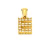 Joyería de Colgante con Alfabeto de 26 Letras de Moda Europea y Americana Transfronteriza con Incrustaciones de Circonita Blanca, Estilo de Nicho, Venta al por Mayor