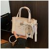 Bolsa Pequeña Nueva Súper Popular Transfronteriza 2025 para Mujer, Bolso Cruzado Versátil y Sencillo, Estilo Caliente Popular de Este Año Bolso Bandolera Tipo Cubo