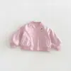 Chaqueta de Dibujos Animados para Niña 2026 Nueva Otoño Chaqueta de Béisbol con Estampado de Letras para Niña Atuendo de Otoño Zqw6237
