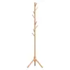 Perchero de Madera Maciza Nórdico Perchero Moderno para el Hogar Perchero de Pie para Dormitorio Perchero Sencillo para Sala de Estar y Entrada