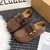 Sapatos casuais femininos de calçar para o outono, totalmente fechados em estilo retrô, nova coleção 2026, sapatos Mary Jane