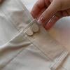 ¡Los productos fuertes son asombrosos! Pantalones Casuales Cortos de Textura de Alta Calidad Color Blanco Cremoso Cómodos Transpirables de Cintura Alta Adelgazantes Estilo Globlo para Mujer