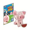 Regalo Día del Niño Rompecabezas Estéreo de Animales 3-6 Años Juguete de Educación Temprana para Niños Pequeños Zoológico León Cebra Elefante de Dibujos Animados