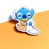 Broche de dibujos animados lindo de Stitch, insignia acrílica, pin, parche DIY para teléfono móvil, bolsa, accesorios de ropa en stock