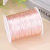 Fio para tecelagem de nós chineses Boting 7 fios, poliéster, colorido, para artesanato manual, pulseiras DIY e enfeites pendurados, atacado