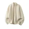 Nuevos cárdigans de otoño e invierno, suéteres de punto, chaquetas unisex de color liso con cremallera, populares de moda, comercio exterior transfronterizo, venta al por mayor