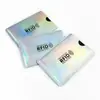 Funda para Tarjeta con Blindaje RFID Anti-Desmagnetización Transfronteriza, Funda de Papel de Aluminio Anti-Robo para Tarjeta de Crédito Bancaria, Protección de Identificación