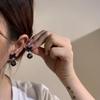 Plato de Incienso para Mosquitos Clip para la Oreja Sin Agujeros en la Oreja Sentido Avanzado Temperamento Simple Aretes de Joker Moda de Lujo Ligero Aretes Indoloros al Mayoreo