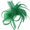 Nuevo Tocado de Malla con Plumas Nupciales Europeas y Americanas para Festival de Carreras de Caballos Tocado Retro Flor para el Cabello Accesorios para el Cabello Diadema de Amazon