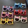 Gafas de Sol Infantiles Fox Ali Lindas Dibujos Animados Forma de Enlace Protección Solar Foto Lazo Gafas de Sol Infantiles Moda