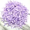Lazo de Cinta de Satén Rosa Fresco 4*4cm Flor de Lazo de Satén de Poliéster Manualidades DIY Decoración para Coser Ropa