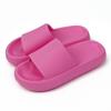 2025 Verano Eva Resistentes al Desgaste Chanclas de Baño Punta Abierta Sandalias Caseras de Interior Suela Gruesa para Hombre Suela Suave para Mujer Chanclas Amortiguadoras