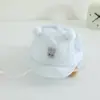 Gorro de Bebé Estilo Primavera y Otoño para Niña, Gorra con Visera para Meses Pequeños, Visera Protectora Solar para Bebés y Niños Pequeños, Gorra de Malla de Algodón