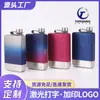 Nuevo Matraz Grueso de Acero Inoxidable 304 de 9 Galones para Acampar al Aire Libre Matraz Cuadrado Plano Portátil Set de Vino Fabricante Venta al por Mayor