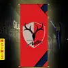 Logo de Equipo de Club de Fútbol Tela Colgante Dormitorio Casa de Alquiler Bar Estudio Pintura Colgante Tela de Fondo Decorativa