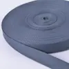 Fita de Poliéster-Algodão de Trama Simples para Mochila Cinto Elástico de Yoga Cós Bolsa de Lona Portátil Tecelagem de Amarração para Acessório de Roupa de Algodão