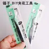 Pinça grampo grampo cotovelo pinça carnuda alicate material flor seca espécime de planta flor ferramenta de grampo de flor manual DIY