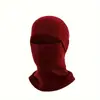Máscara de ciclismo de otoño e invierno a prueba de viento cálida cubierta de cabeza integrada gorro de polar más terciopelo cubierta de cabeza deportiva multifuncional cálida