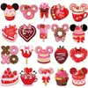 Bestseller transfronterizo decoración del Día de San Valentín imanes para refrigerador imanes para puerta de garaje decoración magnética navideña para el hogar ambiente de fiesta