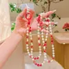 Cordón para Teléfono con Colgante de Corazón Cruzado para Mujer, Moda Minimalista, Estilo Fresco, Cadena Larga, Estilo Nórdico