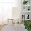 Funda elástica de forro polar para respaldo de silla para uso doméstico con falda, funda para respaldo de silla a prueba de polvo con diseño de maíz para banquetes de hotel