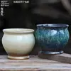 Maceta Creativa de Cerámica para Suculentas de Balcón Hogareño, Maceta Grande de Arcilla para Pothos, Orquídea, Planta Verde, Maceta de Diámetro Grande