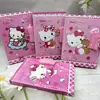 Nuevo Lindo Cuaderno de Papelería de Dibujos Animados Hello Kitty con Bolígrafo y Candado de Contraseña para Niños