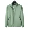 Jaqueta Masculina Casual de Outono/Inverno com Gola Alta Estilo Coreano Tendência Corta-vento Jovem Manga Longa Cardigan Top Tendência
