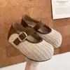 Nuevos y versátiles zapatos Mary Jane de dos correas para mujer 2026, de suela gruesa, que aumentan la altura, de corte bajo, zapatos de una sola pieza de suela blanda
