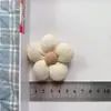 Flor de cinco pétalos de tela accesorios de flor pequeña hechos a mano relleno de algodón pasador broche accesorios decoración de ropa bolsa zapatos y calcetines