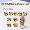 Productos del Año Nuevo del Caballo: Decoraciones para Uñas de Aleación Zodiaco Caballo de la Suerte, Decoraciones DIY para Uñas "Hazte Rico al Instante"