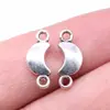 15X6Mm 0.6g Multicor Joias Acessórios DIY Atacado Conector Conector Lua