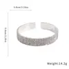 Pulsera Abierta de Múltiples Capas Redonda con Pedrería Estilo Retro Europeo Americano Exquisita de Moda Pulsera de Temperamento Lujo Ligero Sensación de Alta Gama Joyería de Mano para Mujeres