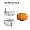 Caja de Almacenamiento de Calabaza 3D Molde de Silicona DIY Redondo Tarro de Dulces de Halloween Molde para Tarro de Almacenamiento de Yeso Resina