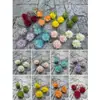 Arranjo Floral Decorativo Suave: Dente-de-leão Artificial com 3 Bolas de Cebola, Flor de Cebola, Hortênsia, Decoração de Casamento e Casa, Flores Artificiais para Atacado