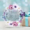 Adornos Decorativos Acrílicos Nuevos Transfronterizos Regalos para el Día del Padre, Día de la Madre, Acción de Gracias para Padre y Madre