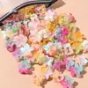 Grampo de Cabelo Bauhinia Degradê Estilo Tropical Sudeste Asiático Transfronteiriço Grampo de Cabelo Frangipani Colorido Acessório de Cabelo Estilo Ins