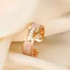 Anillo de Lujo Ligero de Moda Coreana Tendencia en Tiktok con Microincrustaciones de Diamante y Madreperla para Mujer con Acabado de Alta Gama Que No Se Desvanece