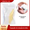 40 peças de algodão para remover cílios para prevenir a irritação ocular
