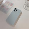 Funda de Teléfono Macarrón Minimalista Estilo Ins para iPhone 18 Pro Max Adecuada para Apple 17, 16 Acabado Brillante, 15 Color Sólido Plus