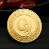 Moedas de Ouro de Reconhecimento Corporativo Moedas Personalizadas de Aposentadoria de Funcionários Moedas de Prata Esterlina Celebração de Formatura Escolar Moedas Comemorativas de Metal Personalizadas