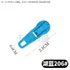 No. Fabricante de tiradores de cremallera automáticos de nailon, 80 colores en stock, tirador antideslizante para textiles del hogar y pantalones